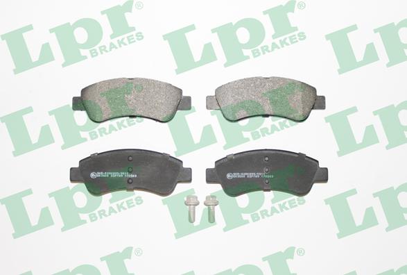 LPR 05P789 - Brake Pad Set, disc brake www.parts5.com