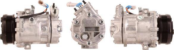LUCAS ACP165 - Compressor, air conditioning www.parts5.com