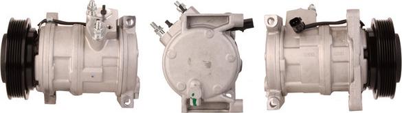 LUCAS ACP861 - Compressor, air conditioning www.parts5.com