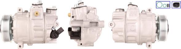 LUCAS ACP222 - Compressor, air conditioning www.parts5.com
