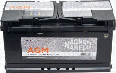 Magneti Marelli 069095850009 - Стартерная аккумуляторная батарея, АКБ www.parts5.com