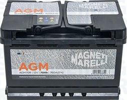 Magneti Marelli 069070760009 - Стартерная аккумуляторная батарея, АКБ www.parts5.com