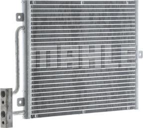 MAHLE AC 317 000P - Condenser, air conditioning www.parts5.com