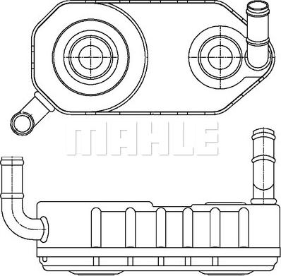 MAHLE CLC 177 000S - Oil Cooler, automatic transmission www.parts5.com