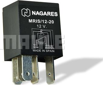 MAHLE MR 3 - Relay, main current www.parts5.com