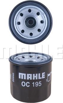 MAHLE OC 195 - Oil Filter www.parts5.com