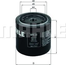 MAHLE WFC 20 - Coolant Filter www.parts5.com