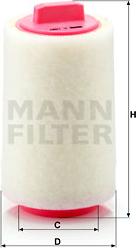 Mann-Filter C 1287 - Air Filter www.parts5.com