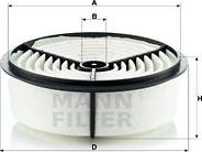 Mann-Filter C 2262 - Air Filter www.parts5.com
