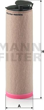Mann-Filter CF 610 - Secondary Air Filter www.parts5.com