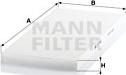 Mann-Filter CU 4594 - Filter, interior air www.parts5.com