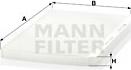 Mann-Filter CU 3455 - Filter, interior air www.parts5.com