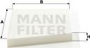 Mann-Filter CU 3461 - Filter, interior air www.parts5.com