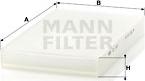 Mann-Filter CU 3192 - Filter, interior air www.parts5.com