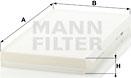 Mann-Filter CU 3139 - Filter, interior air www.parts5.com