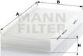 Mann-Filter CU 3847 - Filter, interior air www.parts5.com