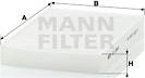 Mann-Filter CU 2945 - Filter, interior air www.parts5.com