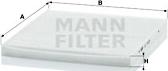 Mann-Filter CU 2435 - Filter, interior air www.parts5.com