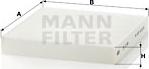 Mann-Filter CU 2149 - Filter, interior air www.parts5.com