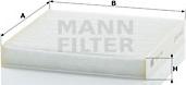 Mann-Filter CU 21 003 - Filter, interior air www.parts5.com