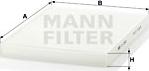 Mann-Filter CU 2882 - Filter, interior air www.parts5.com