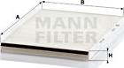 Mann-Filter CU 2839 - Filter, interior air www.parts5.com