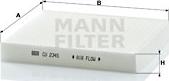 Mann-Filter CU 2345 - Filter, interior air www.parts5.com
