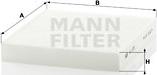 Mann-Filter CU 2351 - Filter, interior air www.parts5.com