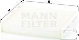 Mann-Filter CU 22 029 - Filter, interior air www.parts5.com
