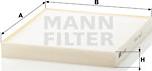 Mann-Filter CU 2227 - Filter, interior air www.parts5.com