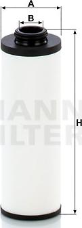 Mann-Filter H 4008 Z - Hydraulic Filter, automatic transmission www.parts5.com