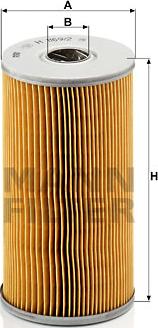 Mann-Filter H 1169/2 - Filter, operating hydraulics www.parts5.com