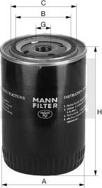 Mann-Filter WA 940/19 - Coolant Filter www.parts5.com