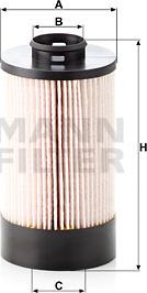Mann-Filter PU 9002/1 z - Fuel filter www.parts5.com