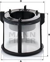 Mann-Filter PU 51 z - Fuel filter www.parts5.com