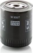 Mann-Filter W 930/7 - Oil Filter www.parts5.com