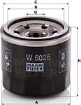 Mann-Filter W 6026 - Oil Filter www.parts5.com