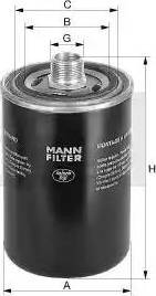 Mann-Filter WD 940/4 - Hydraulic Filter, automatic transmission www.parts5.com