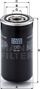Mann-Filter WD 950/3 - Oil Filter www.parts5.com