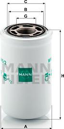 Mann-Filter WH 945/2 - Hydraulic Filter, automatic transmission www.parts5.com