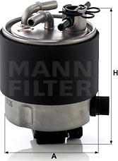 Mann-Filter WK 9026 - Fuel filter www.parts5.com