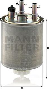 Mann-Filter WK 9022 - Fuel filter www.parts5.com