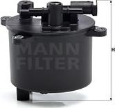 Mann-Filter WK 12 004 - Fuel filter www.parts5.com