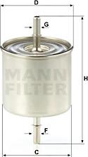Mann-Filter WK 8046 - Fuel filter www.parts5.com