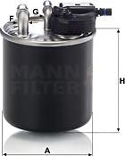 Mann-Filter WK 820/15 - Fuel filter www.parts5.com