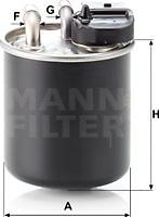 Mann-Filter WK 820/16 - Fuel filter www.parts5.com