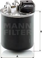 Mann-Filter WK 820/20 - Fuel filter www.parts5.com