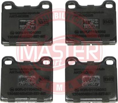 MASTER-SPORT GERMANY 13046040362N-SET-MS - Brake Pad Set, disc brake www.parts5.com