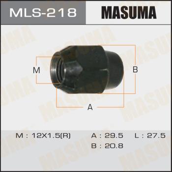 MASUMA MLS218 - Matica kolesa www.parts5.com