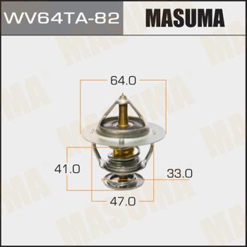 MASUMA WV64TA82 - Термостат, охлаждающая жидкость www.parts5.com